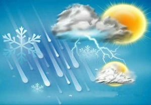 آسمان مازندران صاف تا نیمه ابری / باران تابستانی آرام می‌بارد