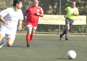 پیگیری مسابقات فوتبال پیشکسوتان با برگزاری یک دیدار