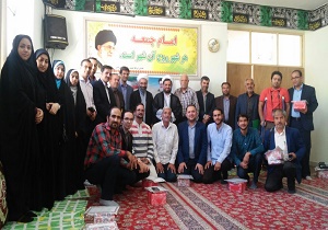 دیدار امام جمعه طبس با جمعی از خبرنگاران