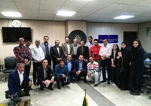 خبرنگاران طبس به مناسبت روز خبرنگار با فرماندار  دیدار کردند