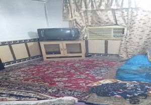 آتش سوزی در منطقه زمین شهری خرمشهر