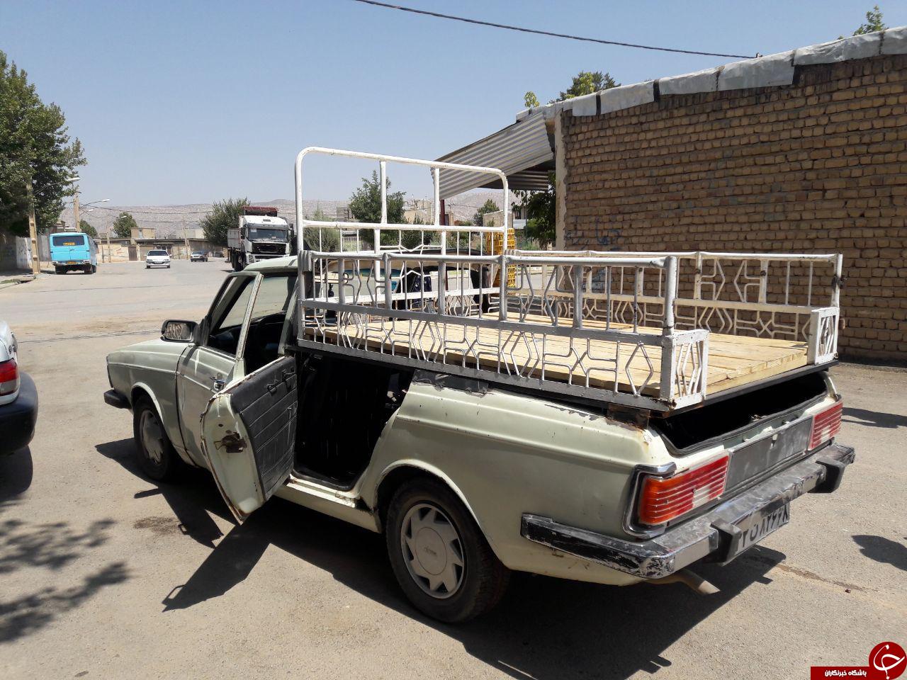 تبدیل عجیب پیکان به پیکان وانت! + عکس