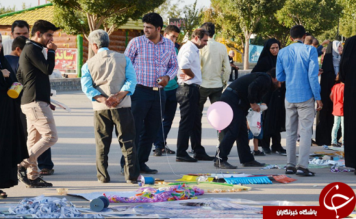 بادبادک های خبرنگاران بر فراز آسمان های یزد