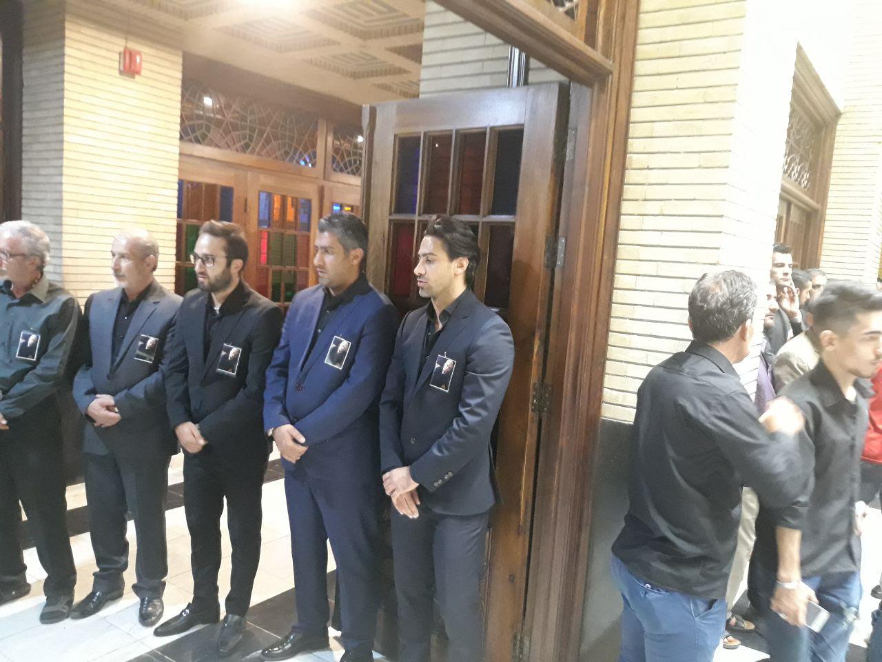 مراسم سومین روز درگذشت پدر فرهاد مجیدی برگزار شد