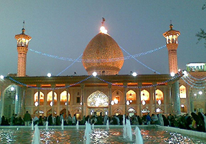 جشن میلاد امام رضا (ع) در حرم امین ولایت
