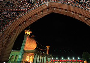 کاهش روشنایی حرم مطهر شاهچراغ (ع)