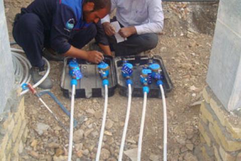 ۷۰۰ متر توسعه شبکه آبرسانی در کوهبنان