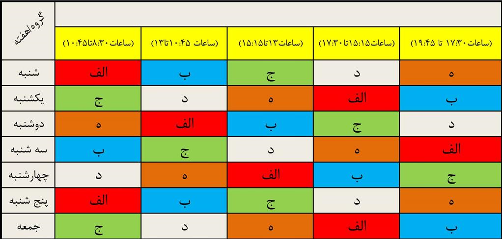 اعلام زمان&zwnj;بندی خاموشی شیراز امروز