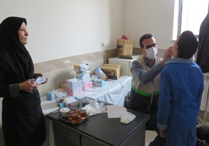 بهره مندی ۵۶۲ نفر از خدمات رایگان بسیج جامعه پزشکی