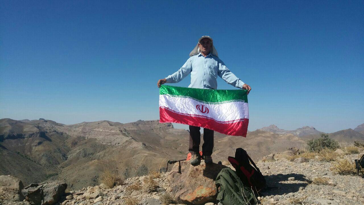 صعود کوهنوردان شهربابکی به قله برایم شیخی