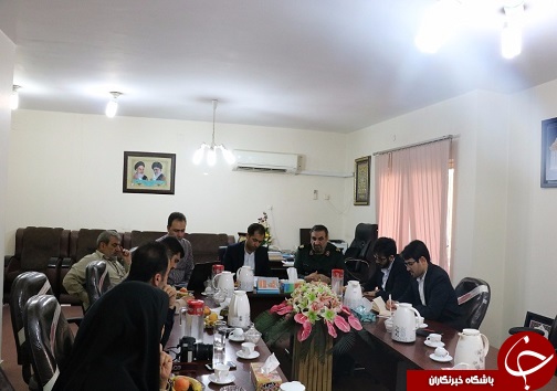 جلسه هم افزایی و اجرای برنامه های مشترک با محوریت کتاب و دفاع مقدس