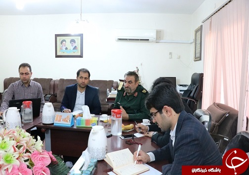 جلسه هم افزایی و اجرای برنامه های مشترک با محوریت کتاب و دفاع مقدس