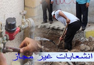 قطع ۶ فقره انشعاب غیر مجاز آب در سطح شهر طبس