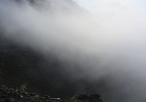 مه آلودگی در نواحی کوهستانی سمنان