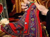 ایجاد کار گاه کوچک صنایع دستی در پشت قلعه آبدانان