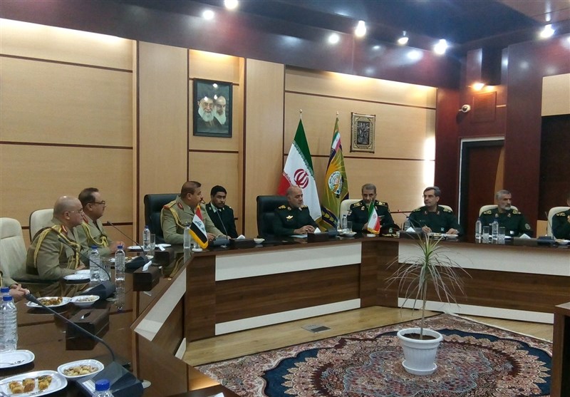 فرمانده مرزبانی عراق با معاون هماهنگ&zwnj;کننده ستادکل نیروهای مسلح دیدار کرد