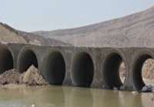 بهره برداری از آبنمای محور درز وسایبان در لارستان