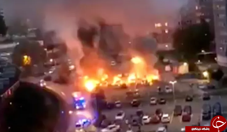 به آتش کشیده شدن ۸۰ خودرو در سوئد بوسیله افرادی ناشناس+ تصاویر