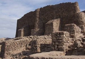 مرمت قلعه شاهدژ نهبندان