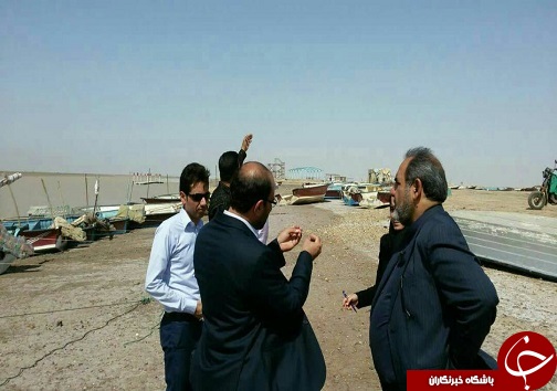 محل احداث ایستگاه گردشگری بندر شادگان زیر ذره بین سرپرست فرمانداری