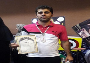 تیرانداز سنندجی در مسابقات قهرمانی تیراندازی با تفنگ ناشنوایان کشور برنز گرفت