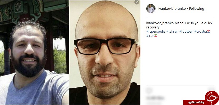 آرزوی سلامتی برانکو برای یکی از خبرنگاران ورزشی