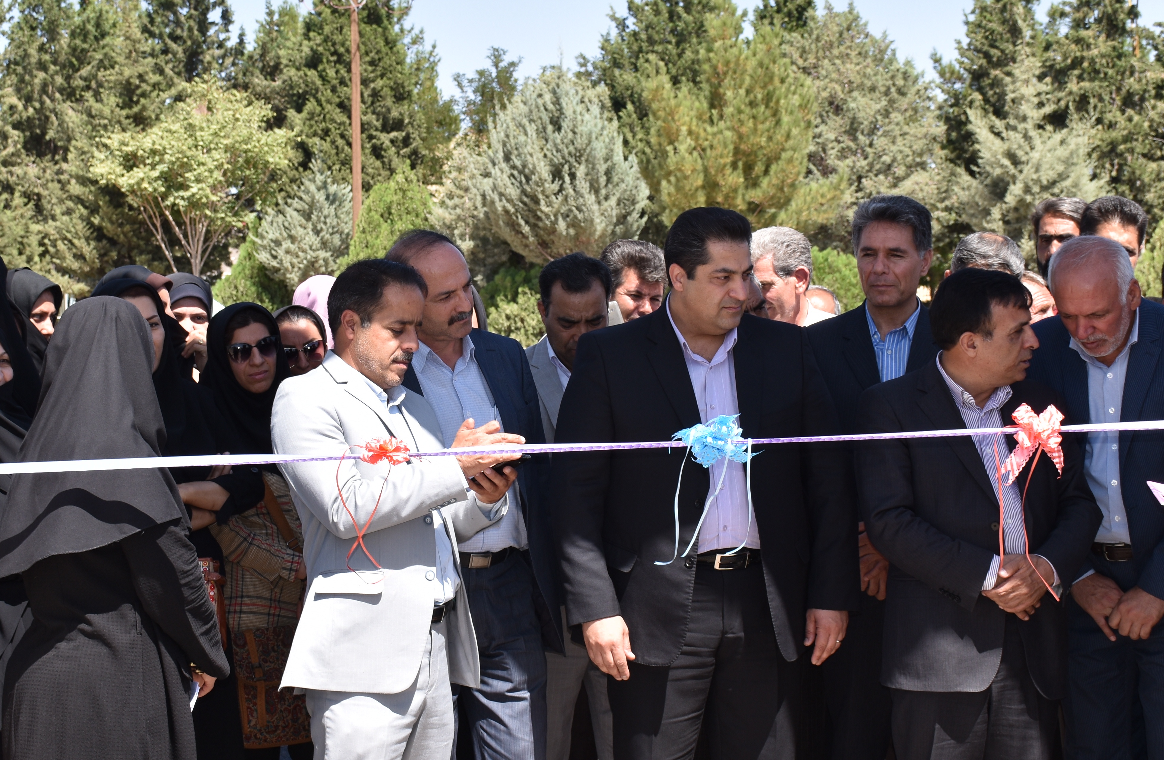 پارک بانوان شهربابک افتتاح شد