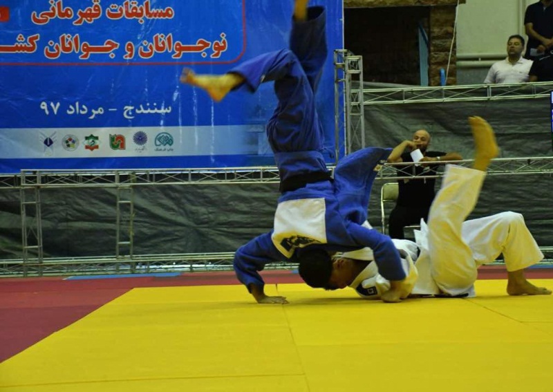 قهرمانی جودوکار خراسانی در کشور