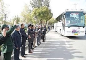 اعزام کاروان راهیان نور از خلخال به مناطق عملیاتی غرب کشور