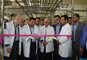 افتتاح کارخانه تولید فرآورده&zwnj;های لبنی در کوار