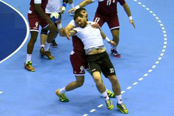 لحظه به لحظه با دیدار هندبال ایران و قطر / ایران 2- قطر 2