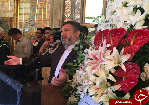 دری به طواف شاهچراغ رفت + تصاویر