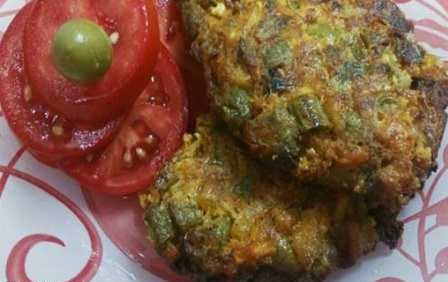 طرز تهیه کوفته لوبیا سبز
