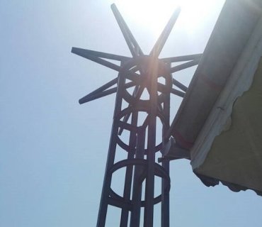 بازگشت گلدسته ۱۴ متری مسجد ساغریسازان رشت پس از ۲۸ سال