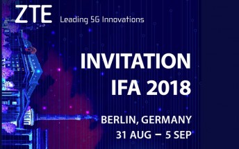 احتمال معرفی گوشی جدید ZTE در IFA 2018