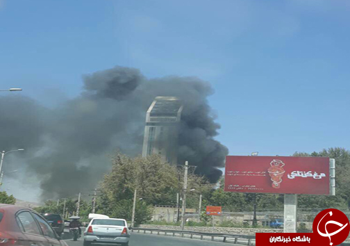 آتش بیخ گوش هتل چمران