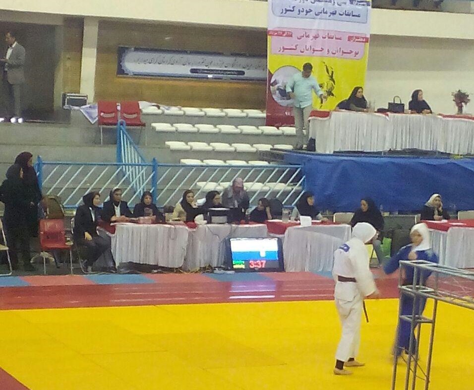 دختران خراسان رضوی در رقابت‌های جودو قهرمانی 6 مدال رنگارنگ کسب کردند