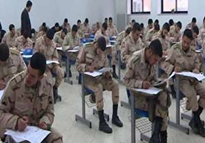 شرکت بیش از هزار و ۱۰۰ نفر سرباز در آزمون مهارت آموزی