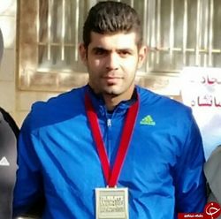 ورزشکار کرمانشاهی در جایگاه نخست ایستاد