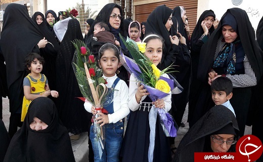 بازگشت بیست ششمین کاروان ۱۵۰ نفری پیاده امام رضا (ع) بافق+تصویر
