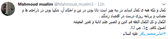 کاربران به مناسبت شهادت امام محمد باقر از او نوشتند+ تصاویر