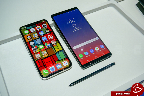 مقایسه Galaxy Note 9 با iPhone X؛ جنگ پرچمداران هزار دلاری ////////گزارش پنجشنبه
