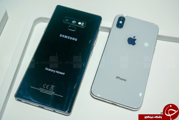 مقایسه Galaxy Note 9 با iPhone X؛ جنگ پرچمداران هزار دلاری ////////گزارش پنجشنبه
