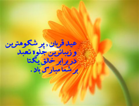 عکس نوشته های زیبا به مناسبت عید قربان