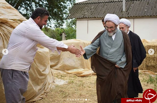 امام جمعه رشت برای کمک به کشاورزان آستین بالا زد+ تصاویر امام جمعه رشت برای کمک به کشاورزان آستین بالا زد+ تصاویر