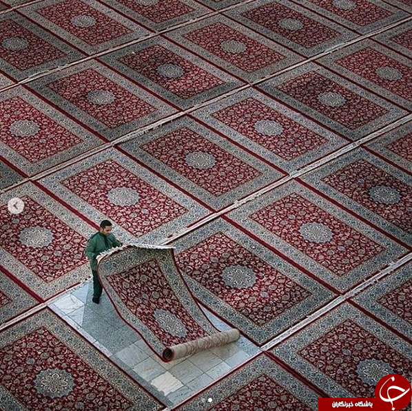 ثبت حس آرامش زائران خدمت به بارگارگاه قدس الهی است