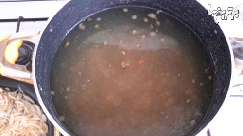 طرز تهیه آش رشته مجلسی