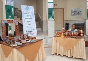 برپایی نمایشگاه صنایع دستی در قزوین