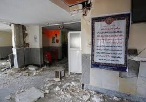 بازدید سرزده رئیس دانشگاه علوم پزشکی کرمانشاه از مناطق زلزله زده