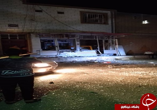 انفجار عمدی در سوپر مارکت به قصد خودکشی در فرهنگشهر اهواز/5 نفر از شهروندان و 2 آتش نشان مصدوم شدند/انتقال 3 مصدوم به بیمارستان